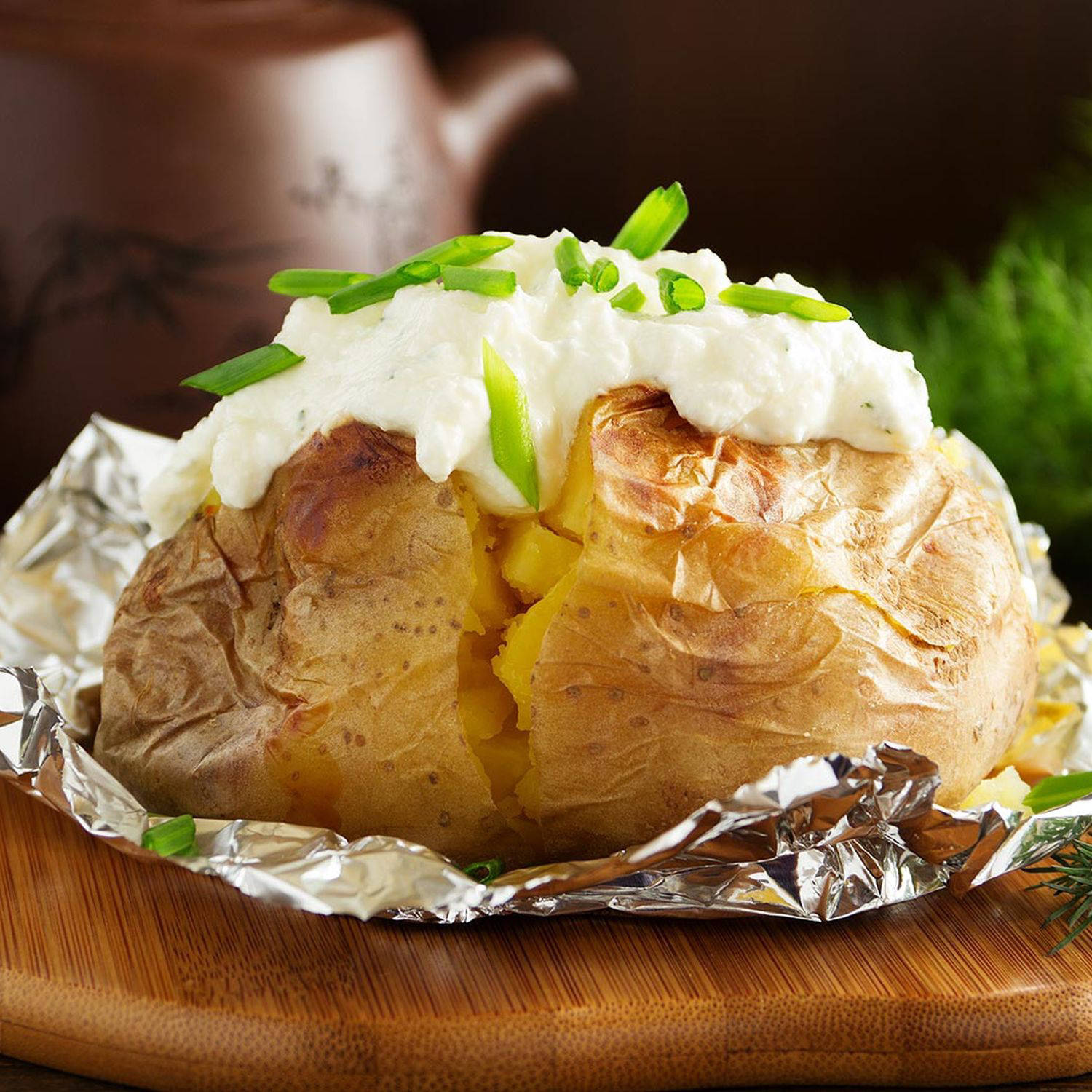 Ofenkartoffeln mit Feta-Kräutercreme