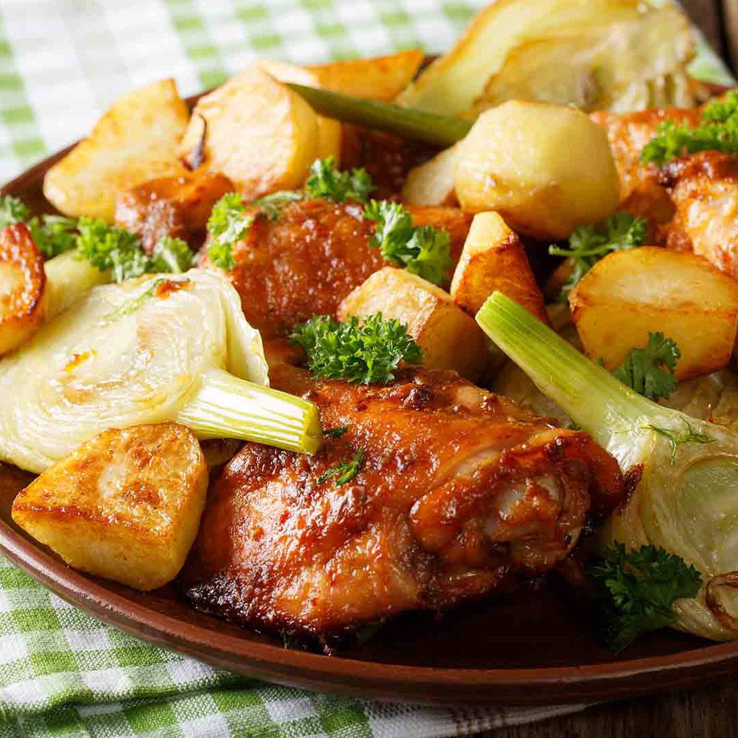 Rosmarin-Grillkartoffeln mit Chicken Wings