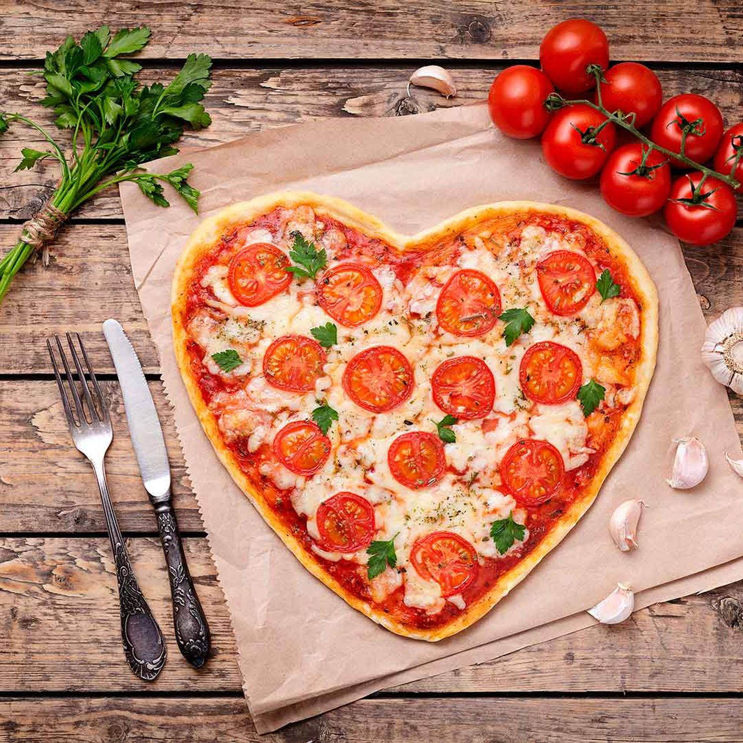 Serviervorschlag: Pizza Amore