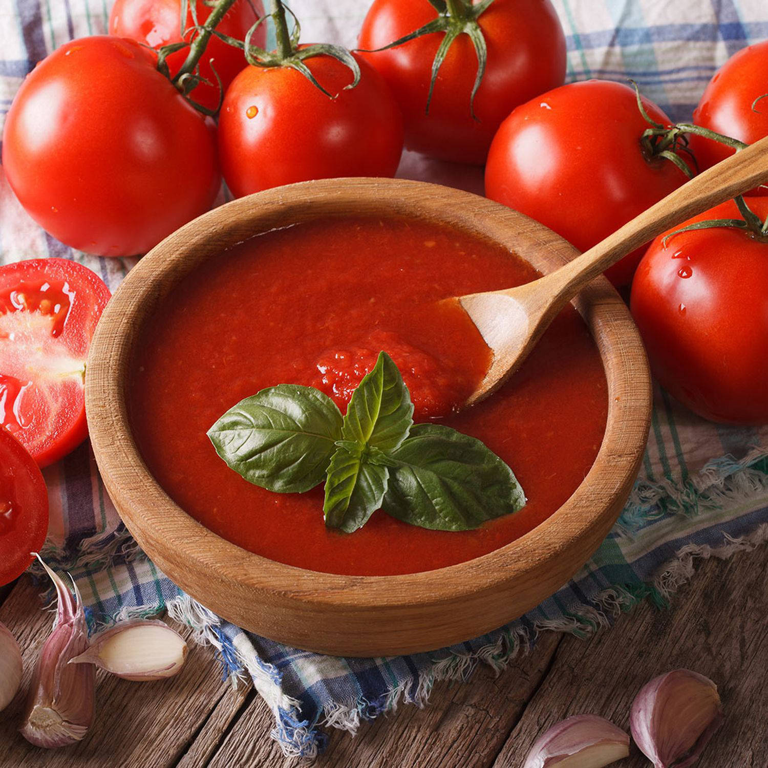 Serviervorschlag: Tomatensauce