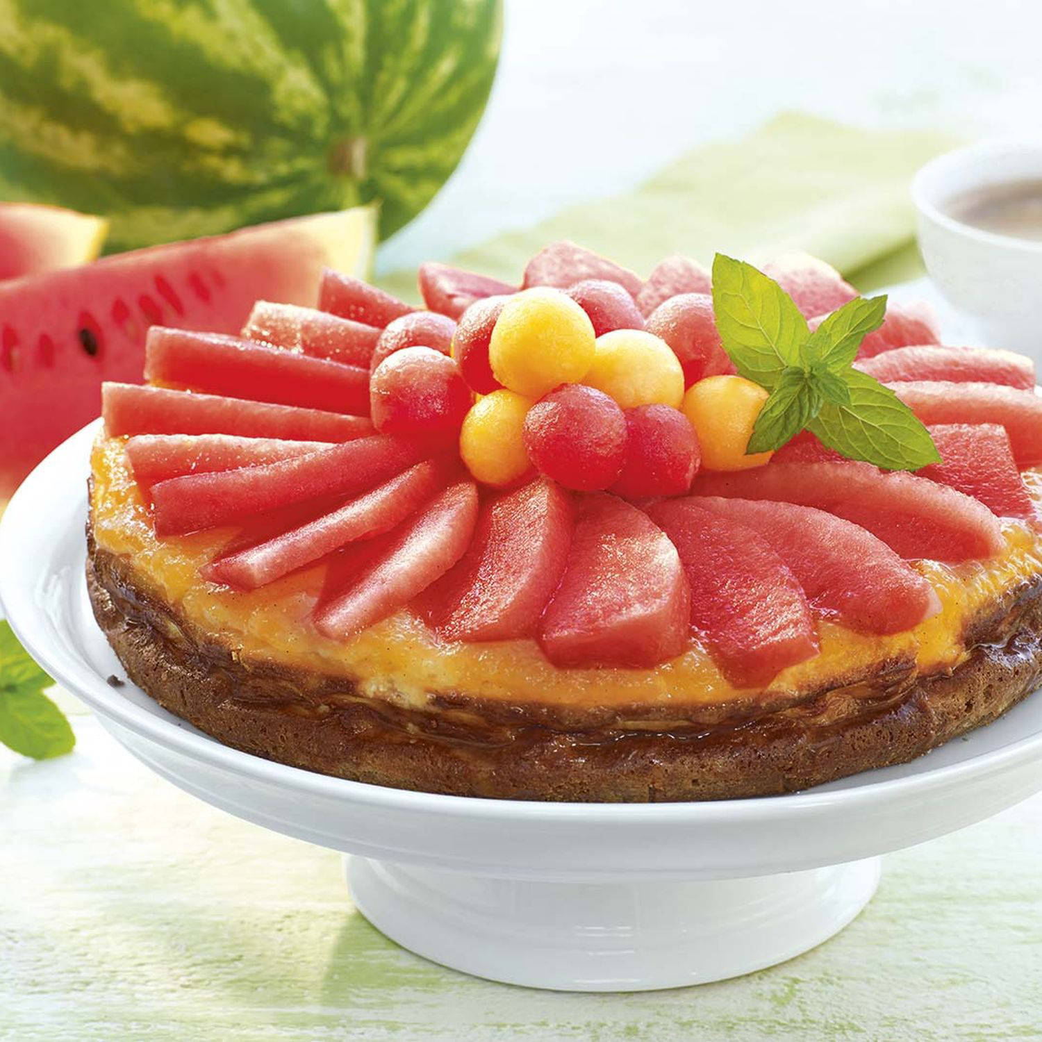 Serviervorschlag: American Cheesecake