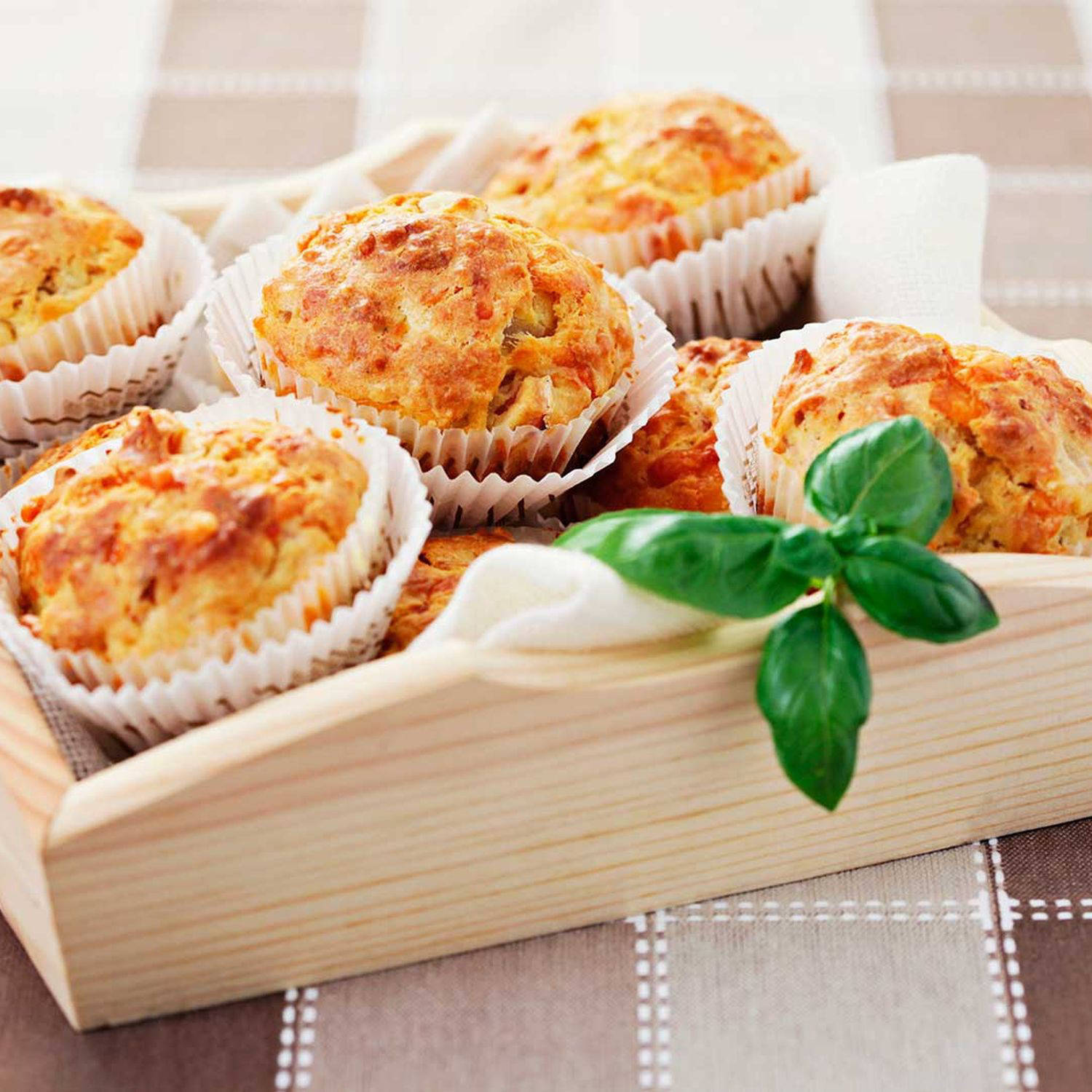 Serviervorschlag: Pikante Muffins
