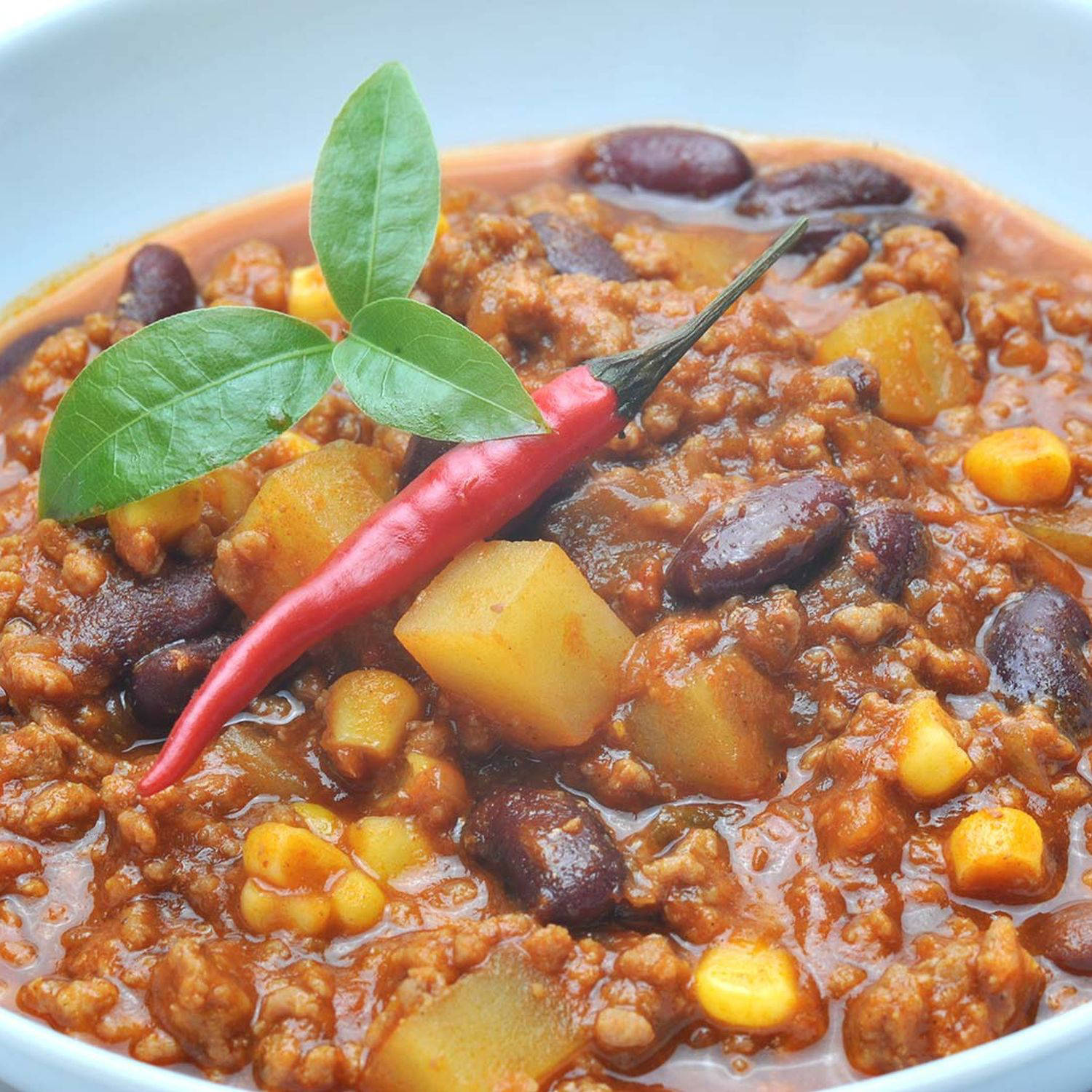 Serviervorschlag: Chili con Carne