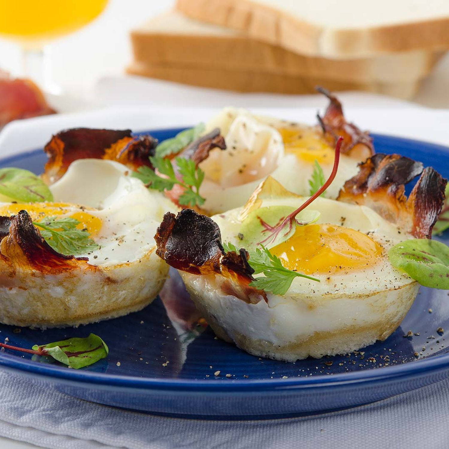 Serviervorschlag: Frühstücksmuffins