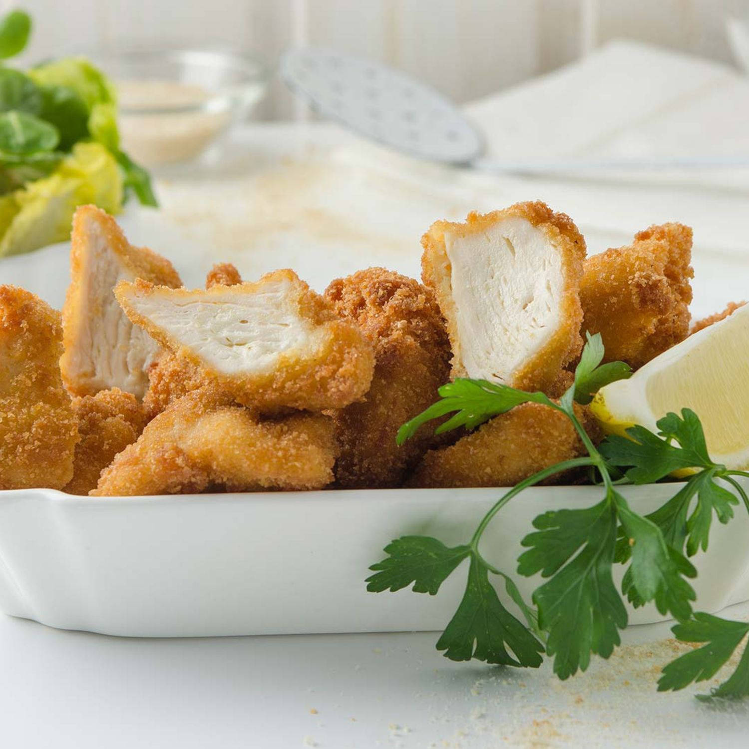 Serviervorschlag: Chicken Nuggets