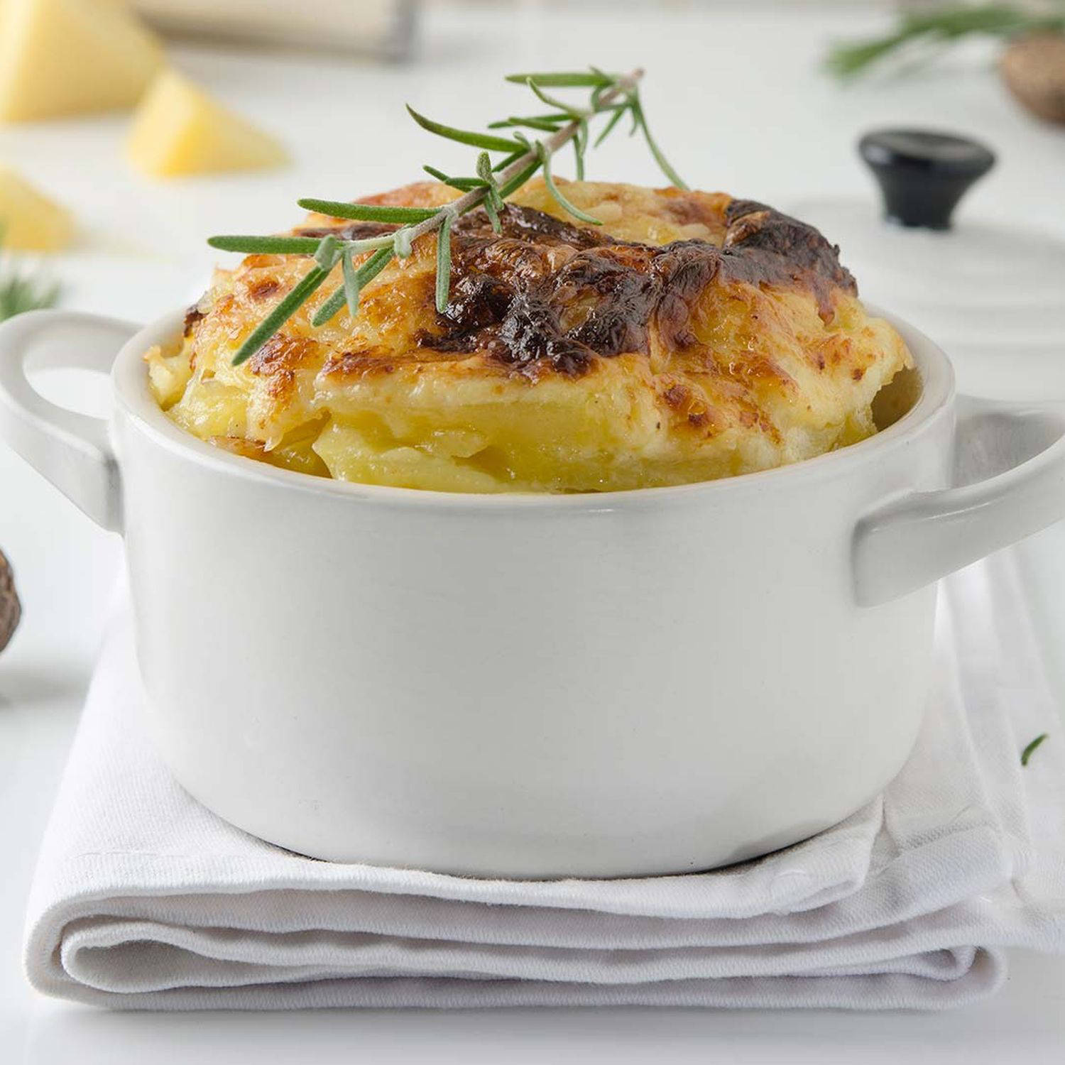 Serviervorschlag: Erdäpfelgratin