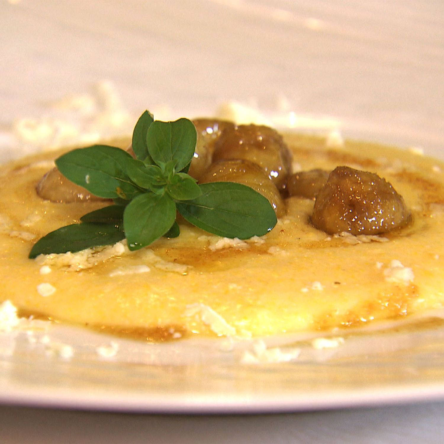 Cremige Parmesan-Polenta