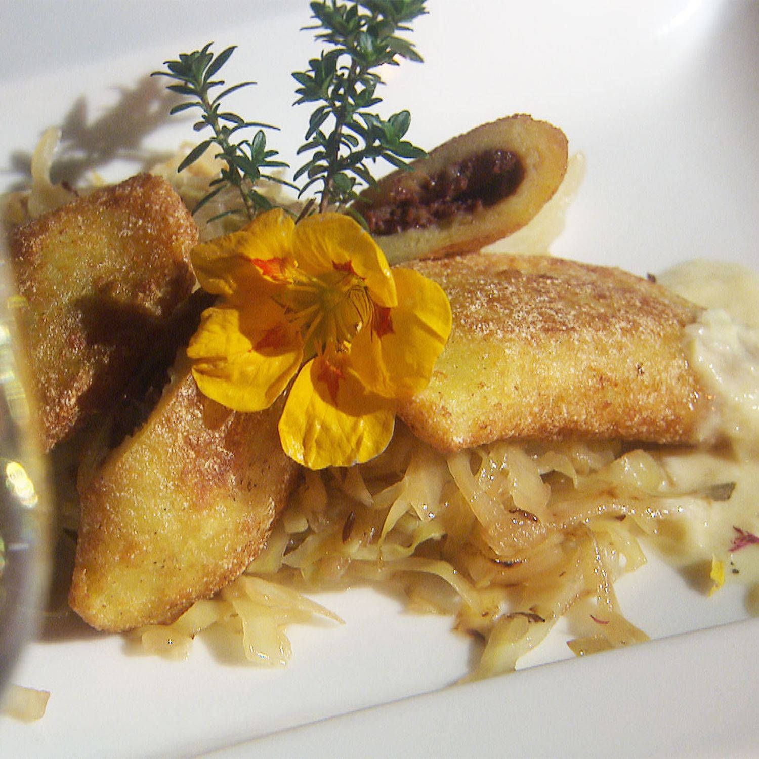 Lammrücken mit Kartoffelgratin