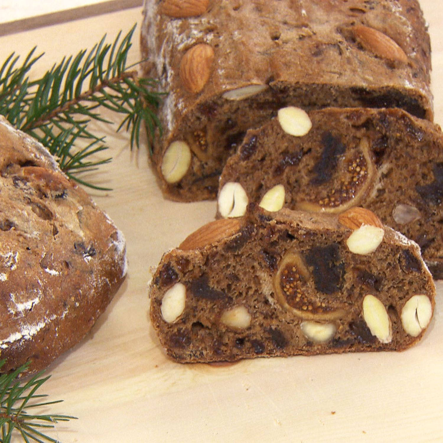 Serviervorschlag: Kletzenbrot