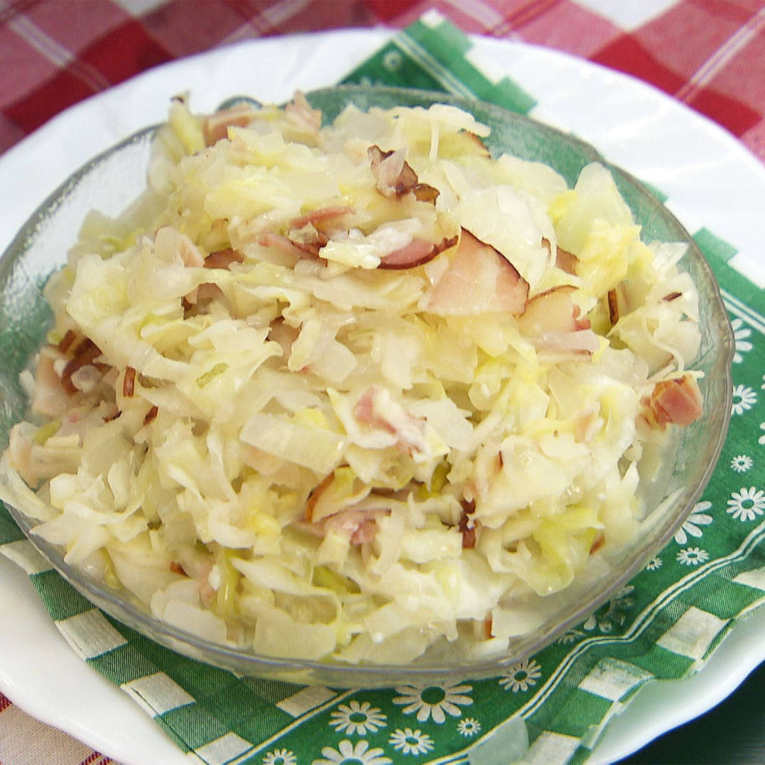 Serviervorschlag: Krautsalat