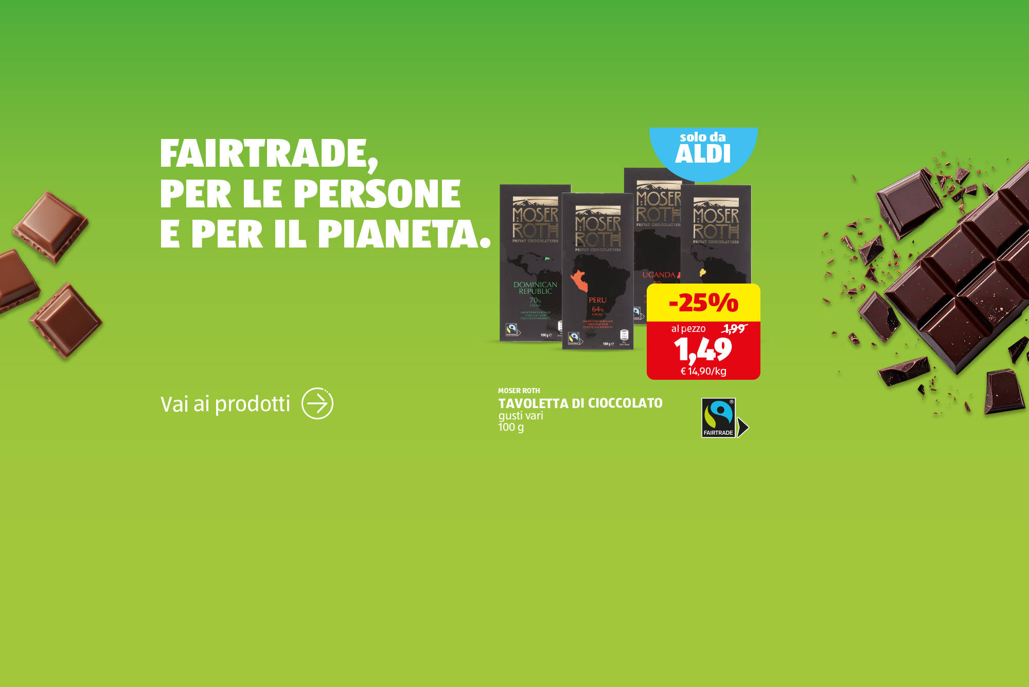 Fairtrade, per le persone e per il pianeta