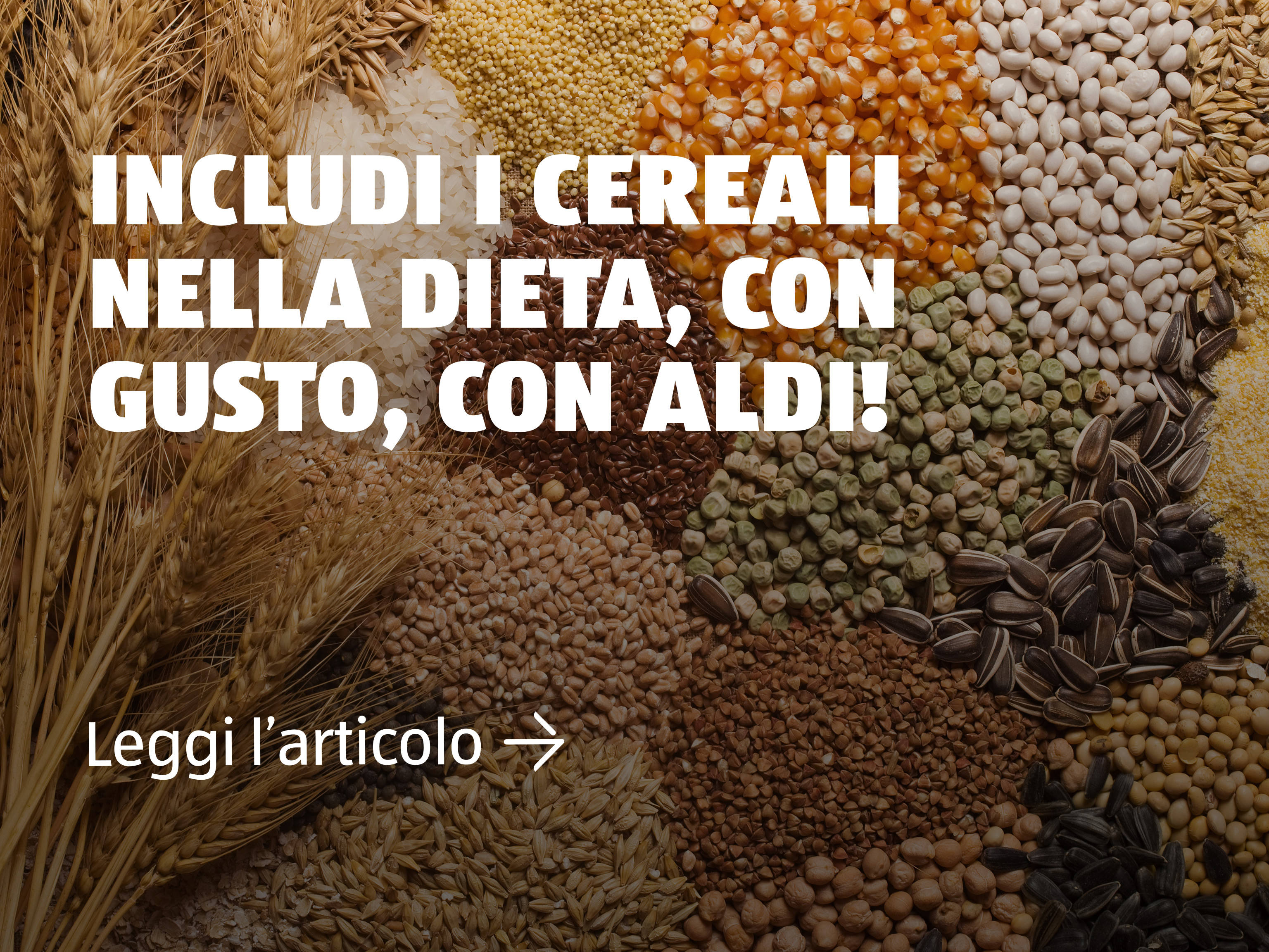 Cereali nella dieta