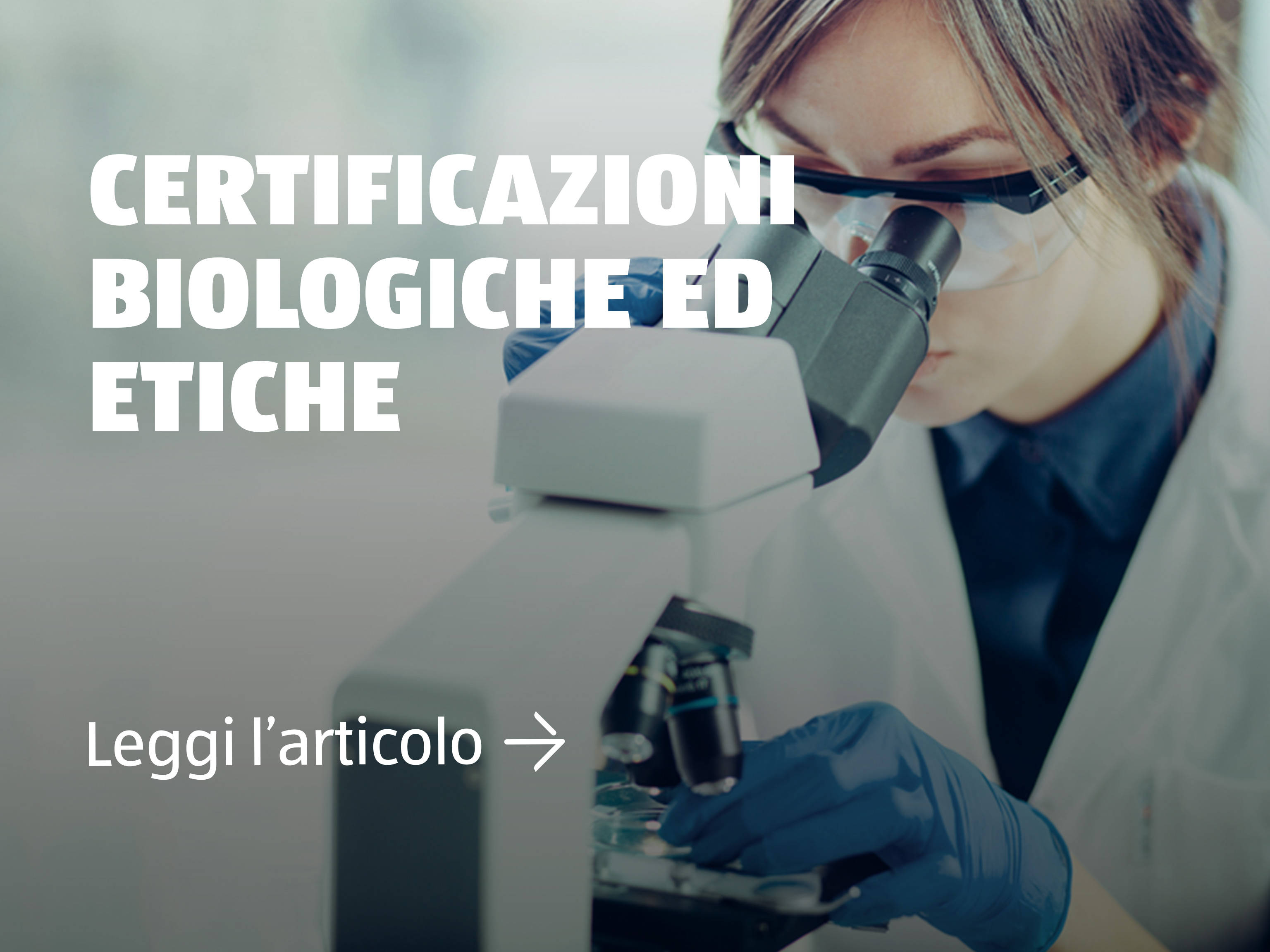 Certificazioni biologiche ed etiche