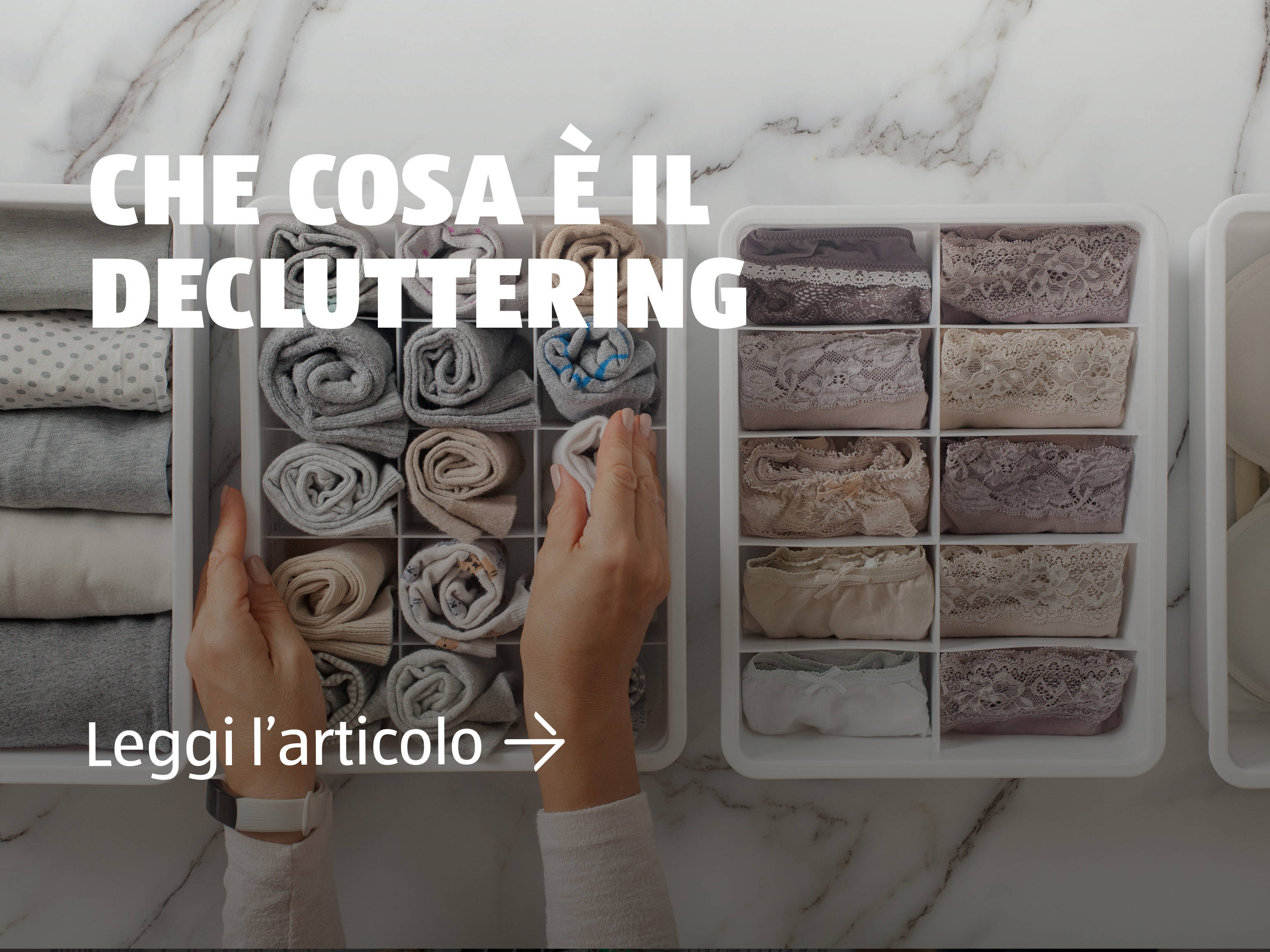 Che cosa è il decluttering