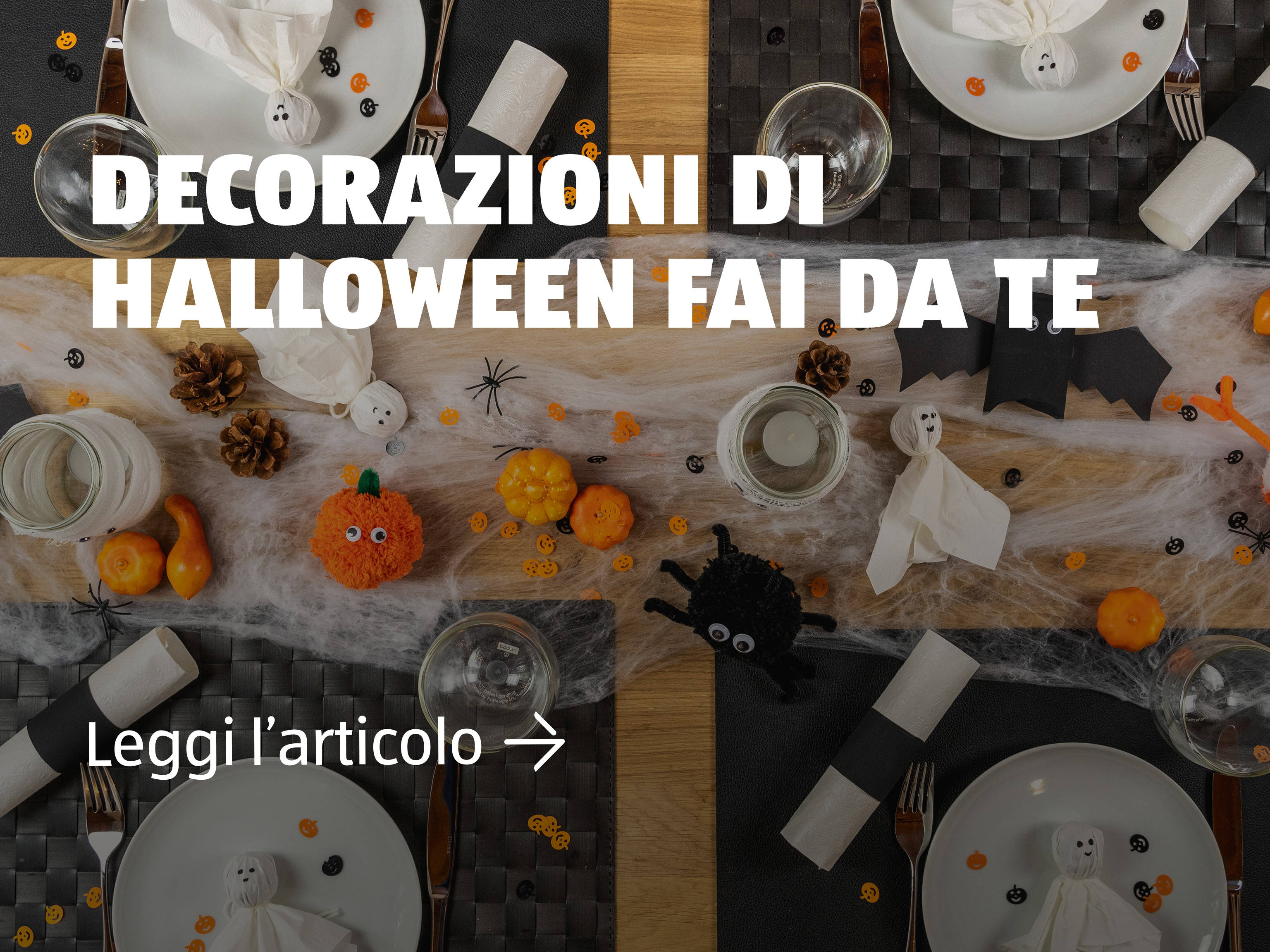 Decorazioni di Halloween fai da te