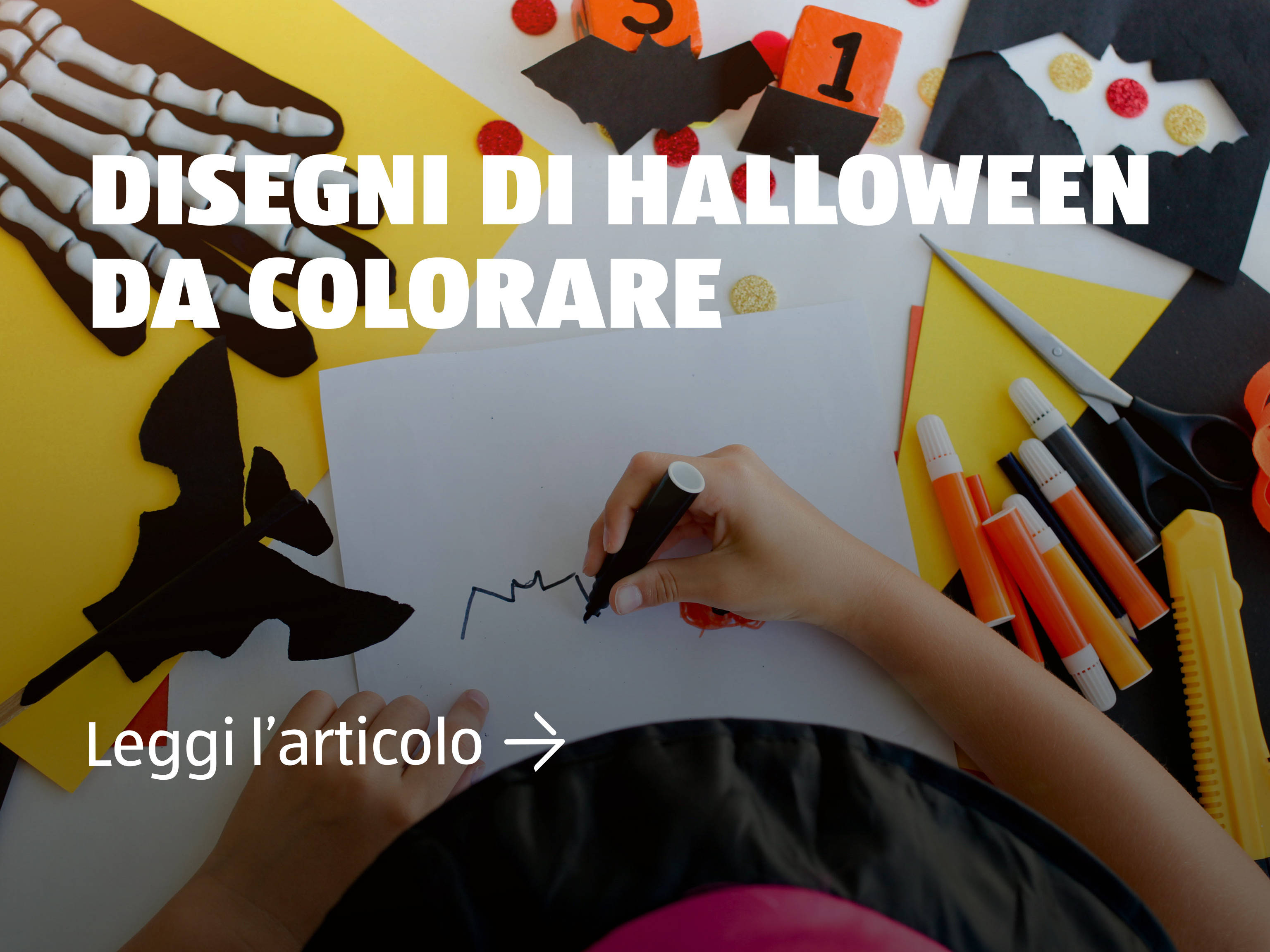 Disegni di Halloween da colorare