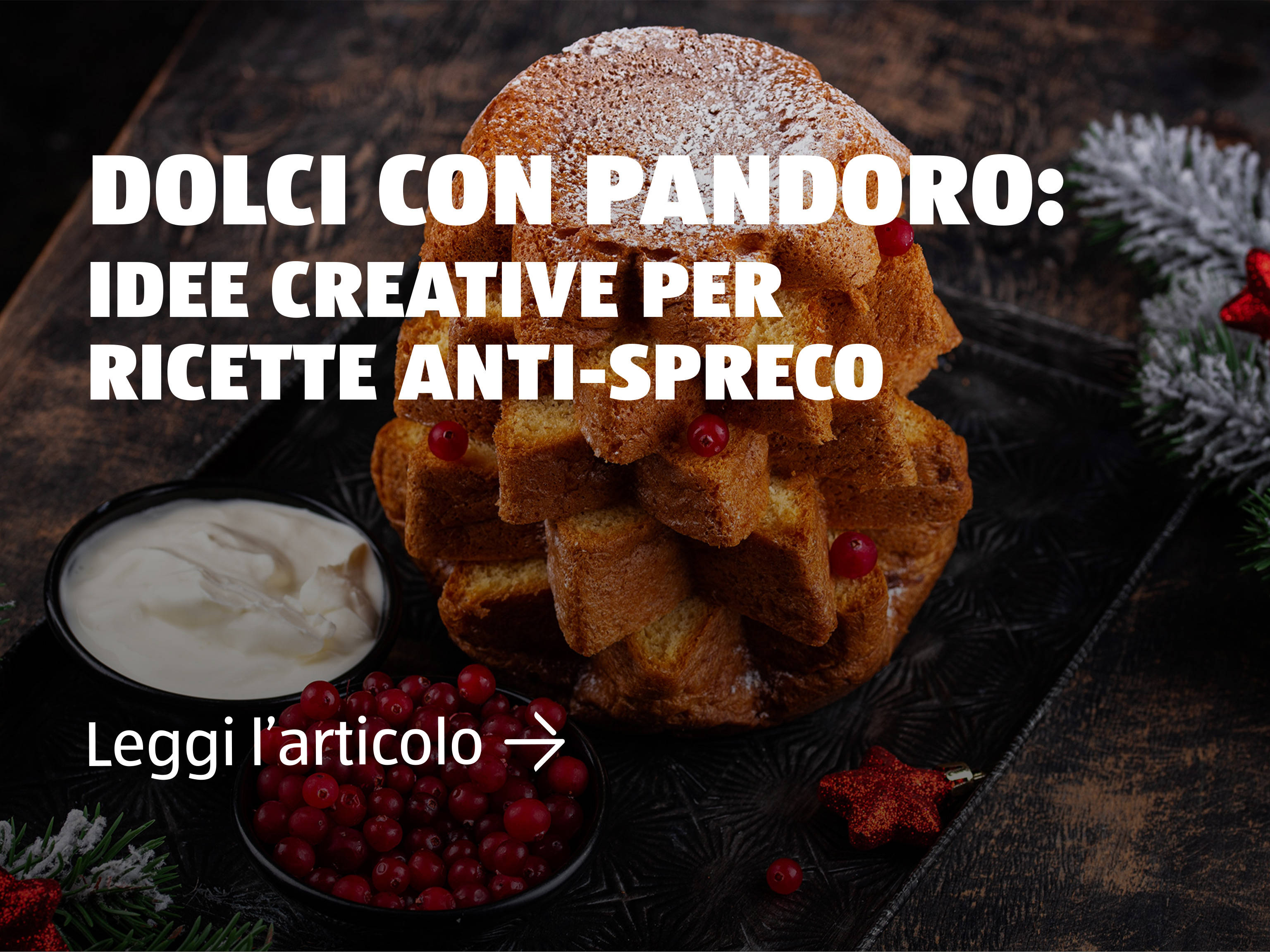 Dolci con pandoro