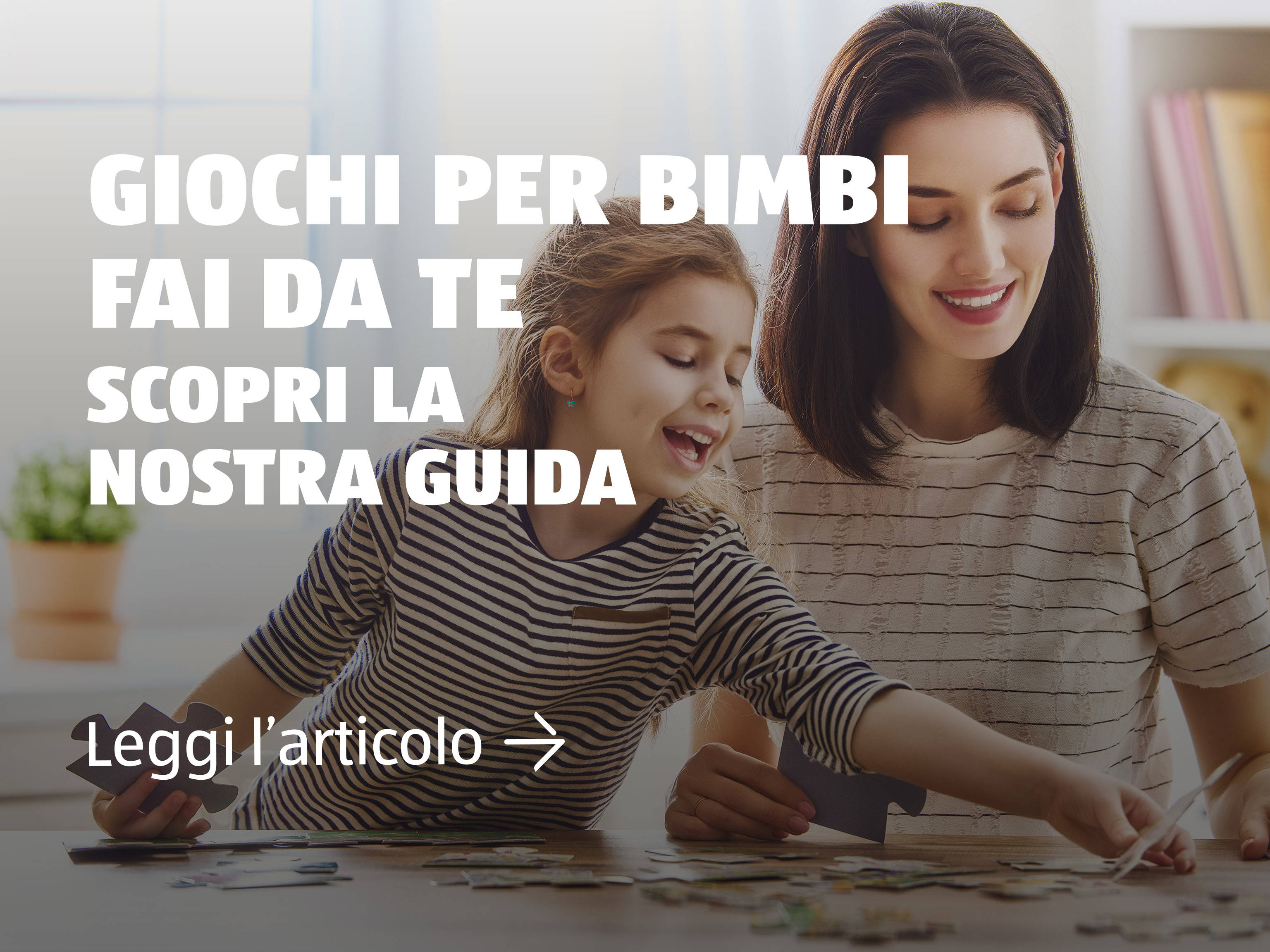 Giochi per bimbi fai da te