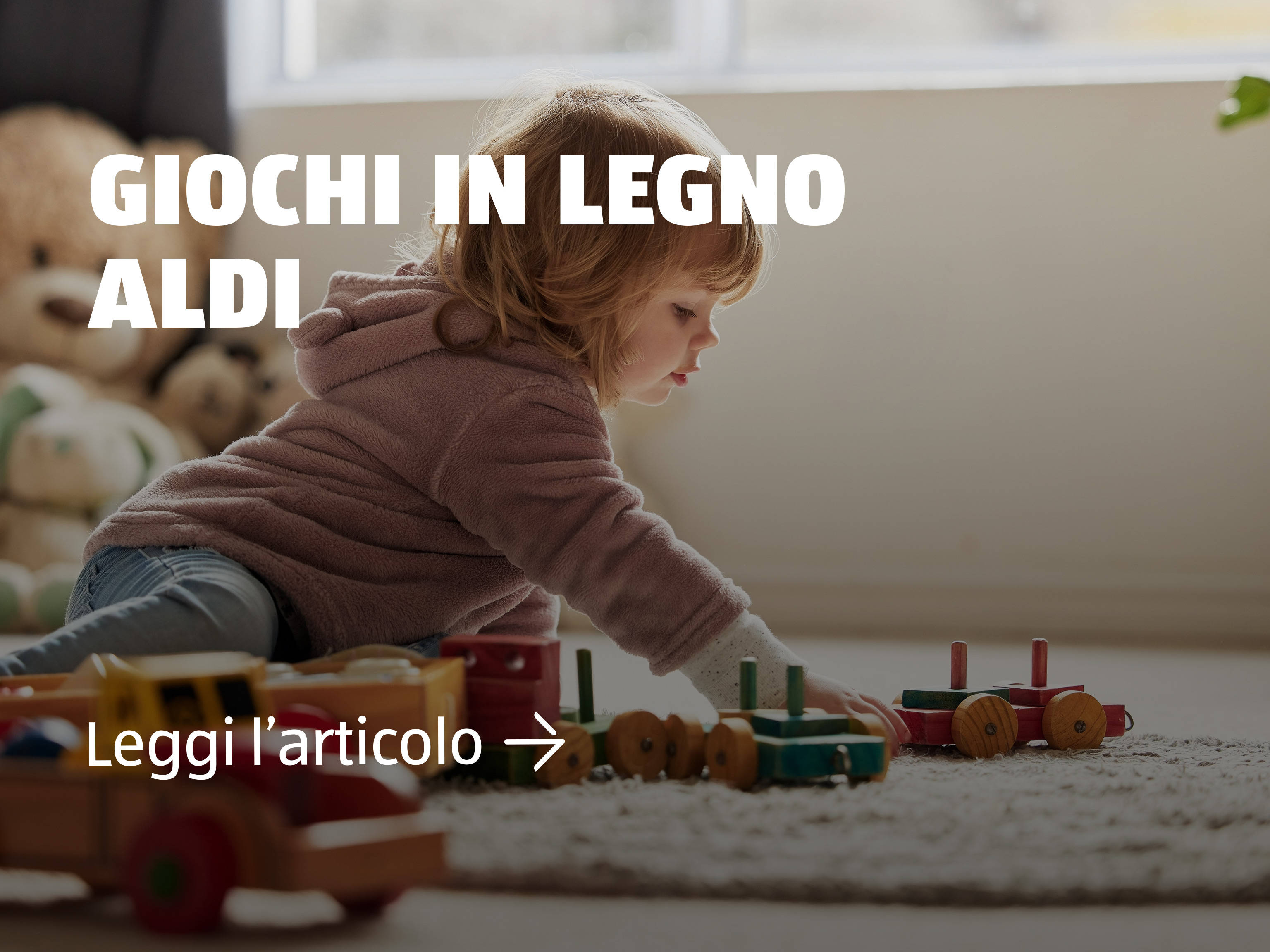 Giochi in legno ALDI