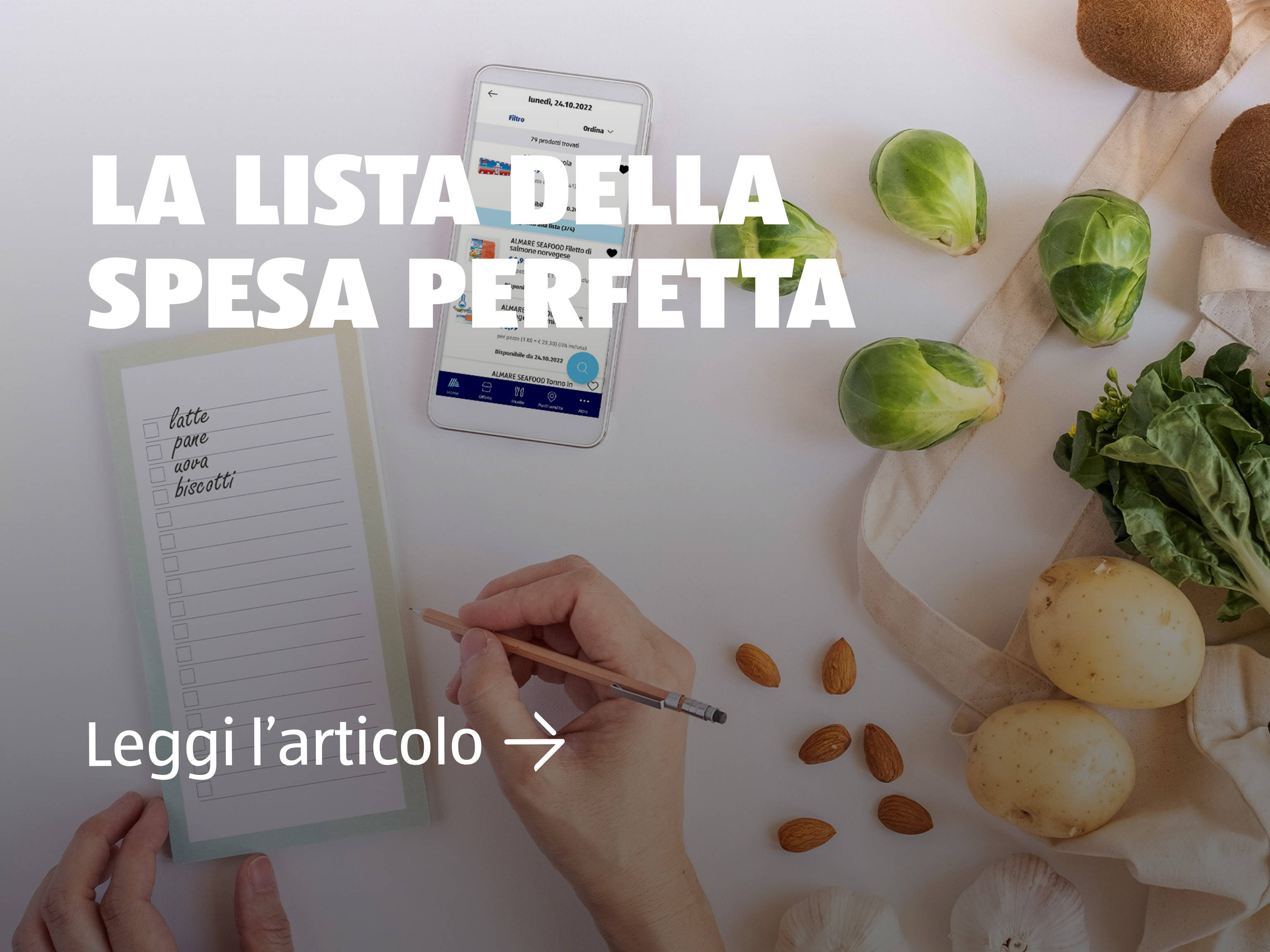 La lista della spesa perfetta