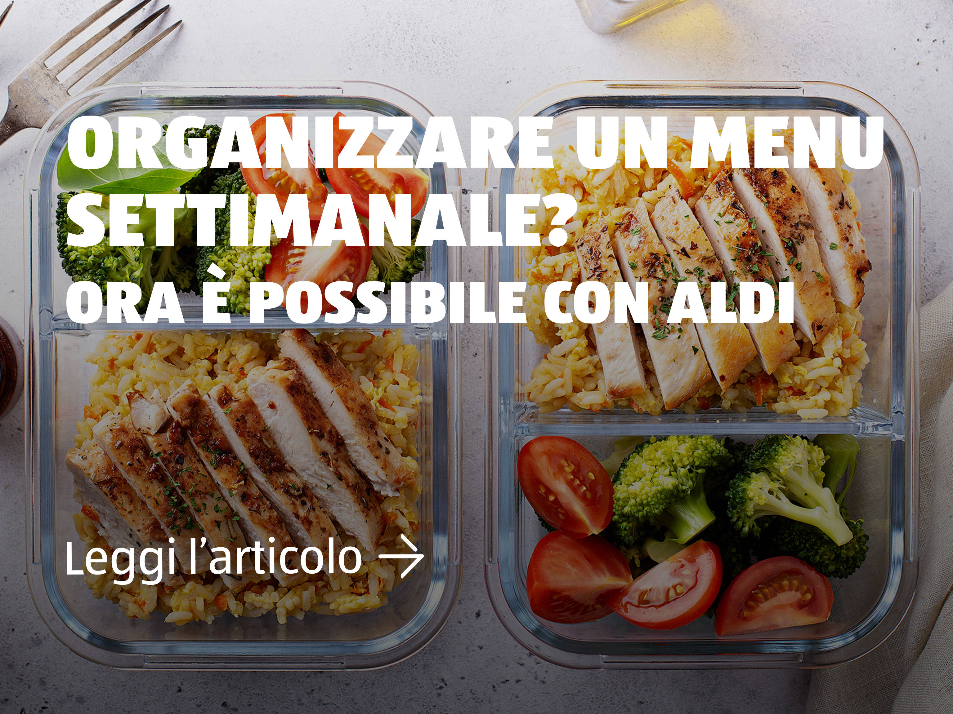 Menu settimanale