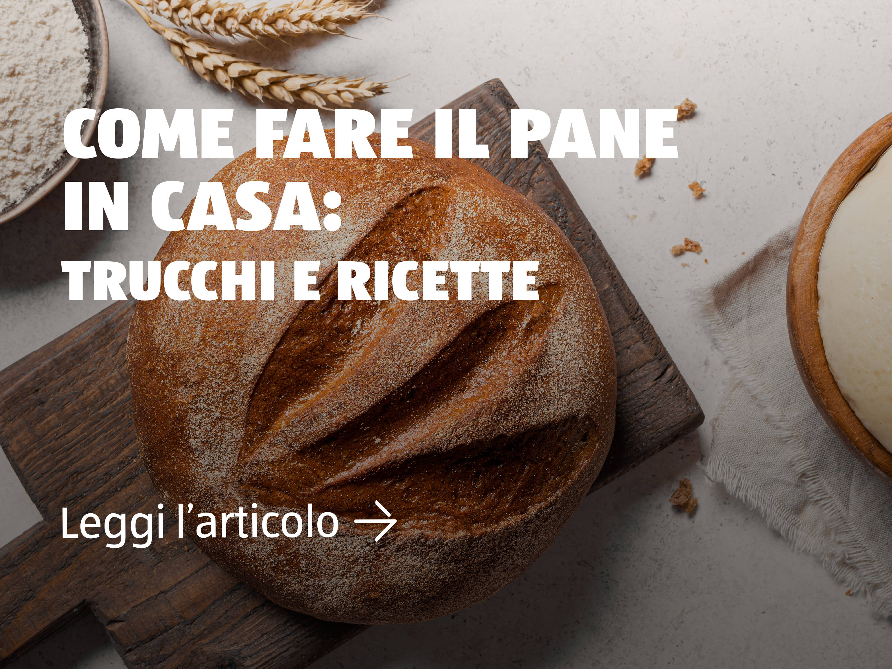 Come fare il pane in casa