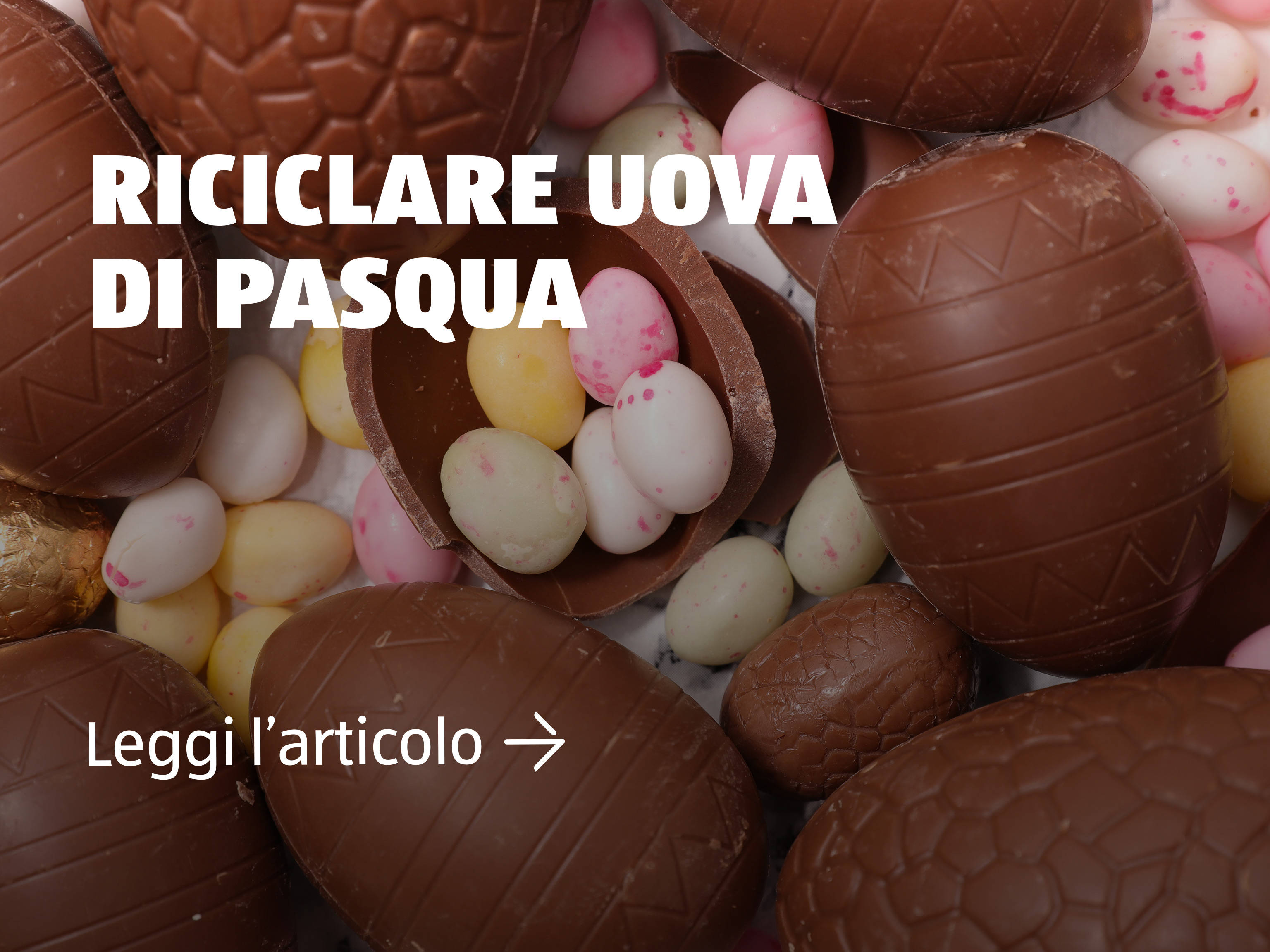 Riciclare uova di Pasqua