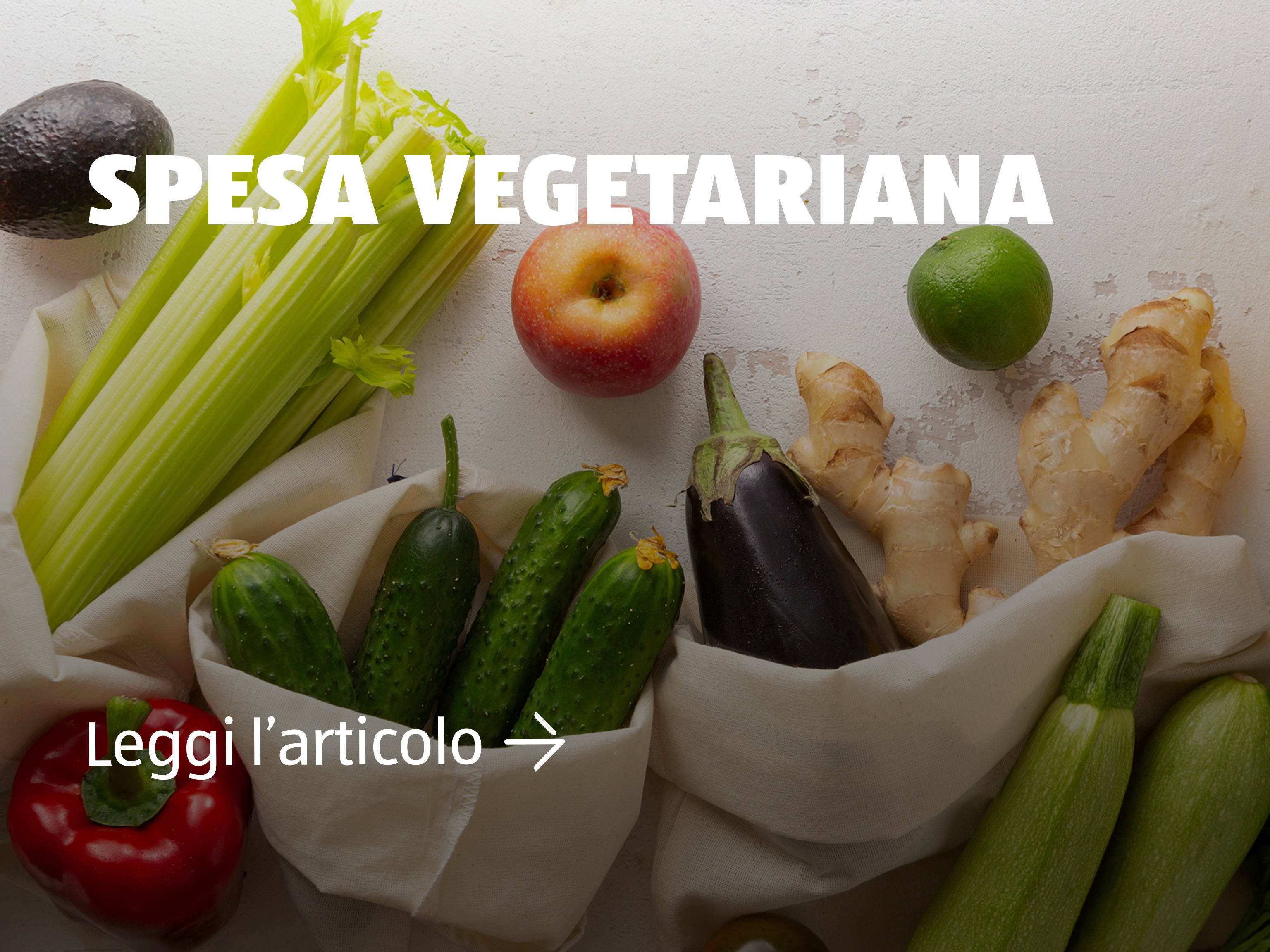 Spesa vegetariana