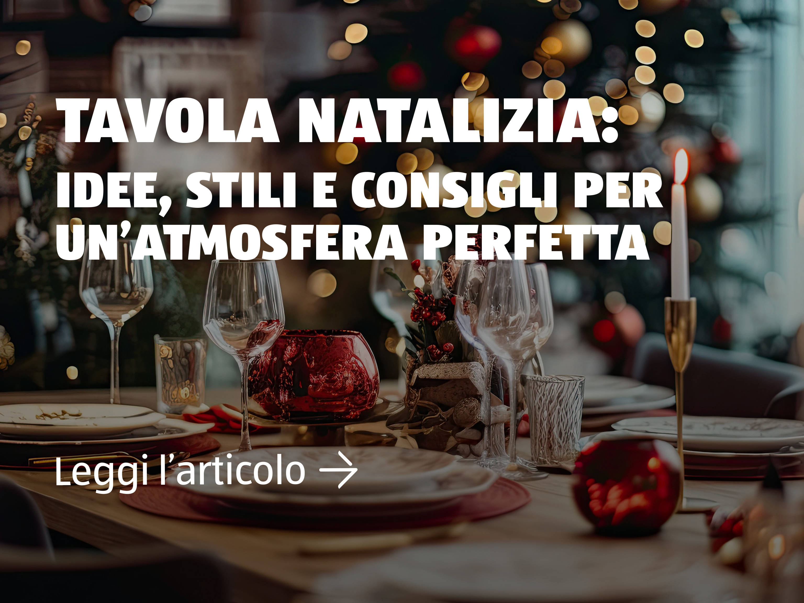 Tavola natalizia