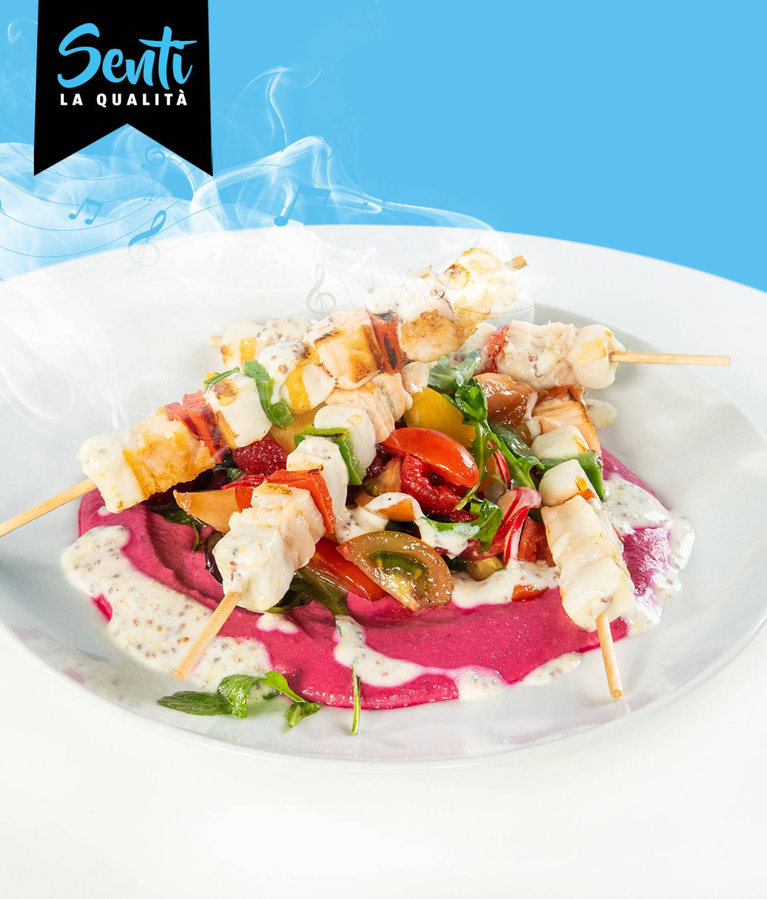Ricetta spiedini di mare