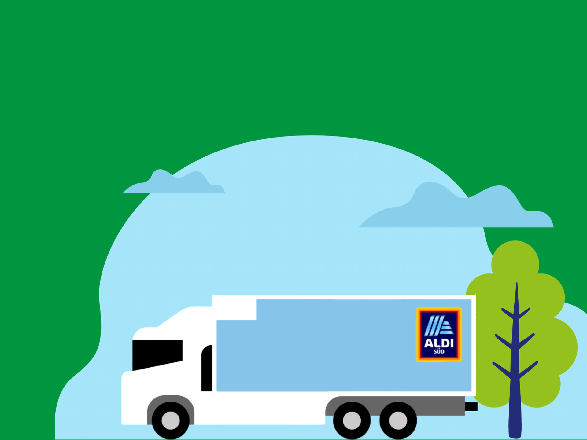 Grafik einer Lebensmitteltüte, die einer Person überreicht wird.