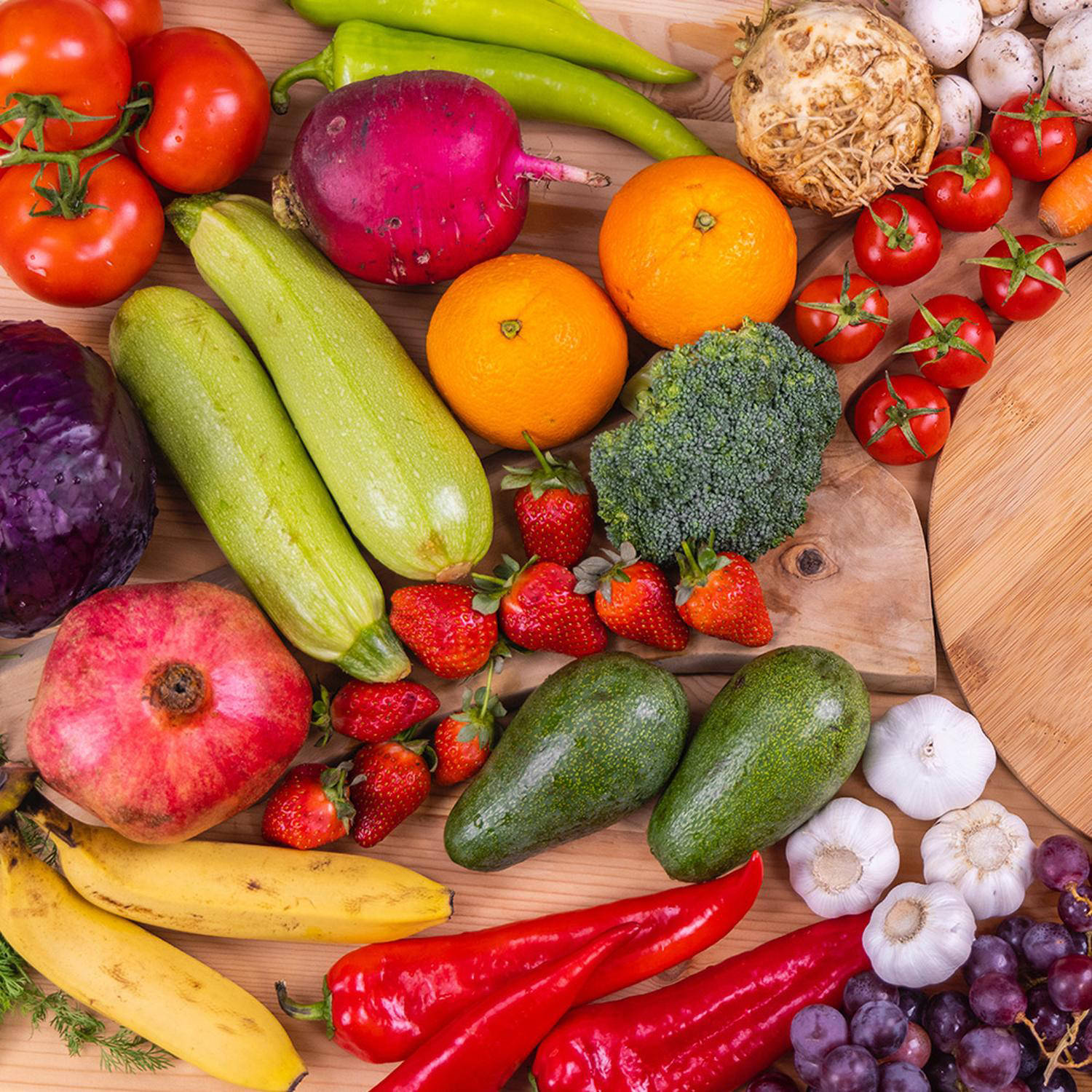 Frutta e verdura di stagione