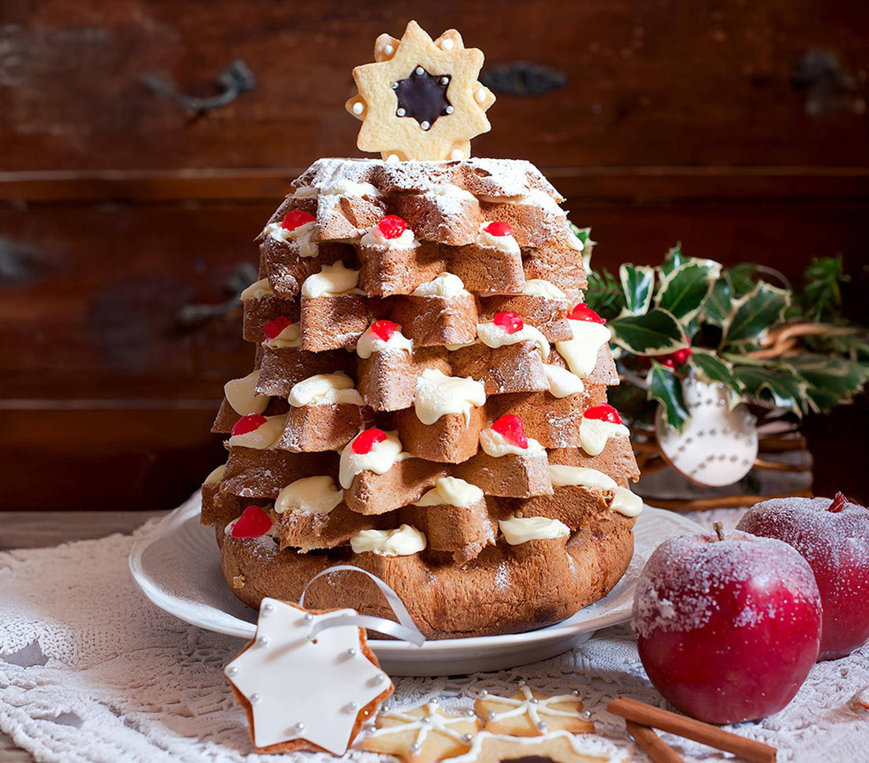 Servire il pandoro in modo creativo