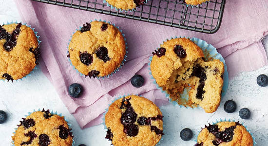Blueberry Muffins Recipe Image