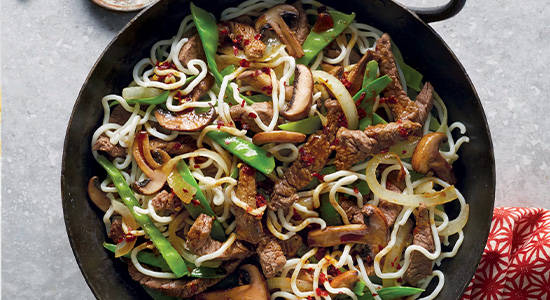 Asian Beef and Cabbage Stir Fry Recipe