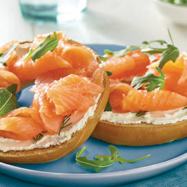 Browse smoked salmon