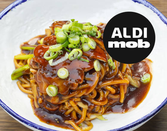Saucy Teriyaki Noodles Recipe Image
