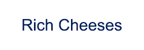 Rich cheeses button 