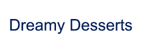 Dreamy desserts button 