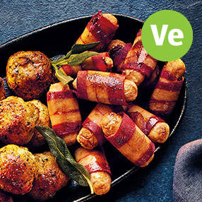 Vegan pigs in blankets image