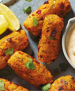 Christmas Carrot Koftas Recipe Image