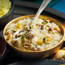 Peshwari/Mushroom Pilau rice image