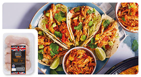 Slow Cooker Spicy Chicken Image