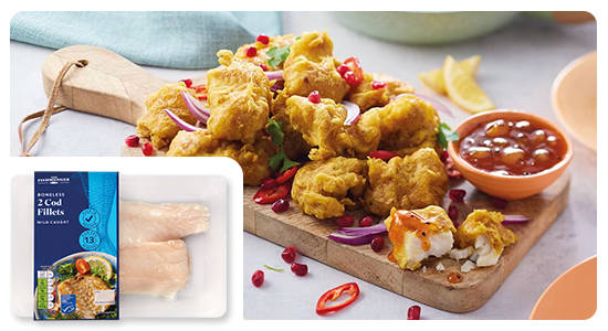 Spiced Fish Pakora Image