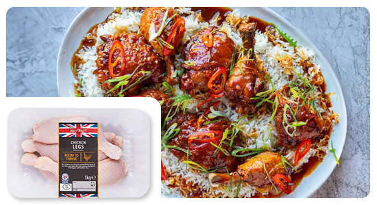 Honey and Ginger Chicken Legs image