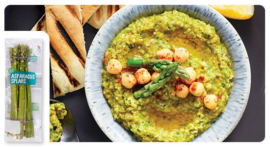 Asparagus Houmous image
