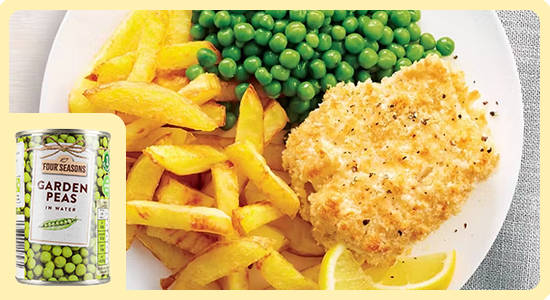 Homemade Healthy Fish and chips image