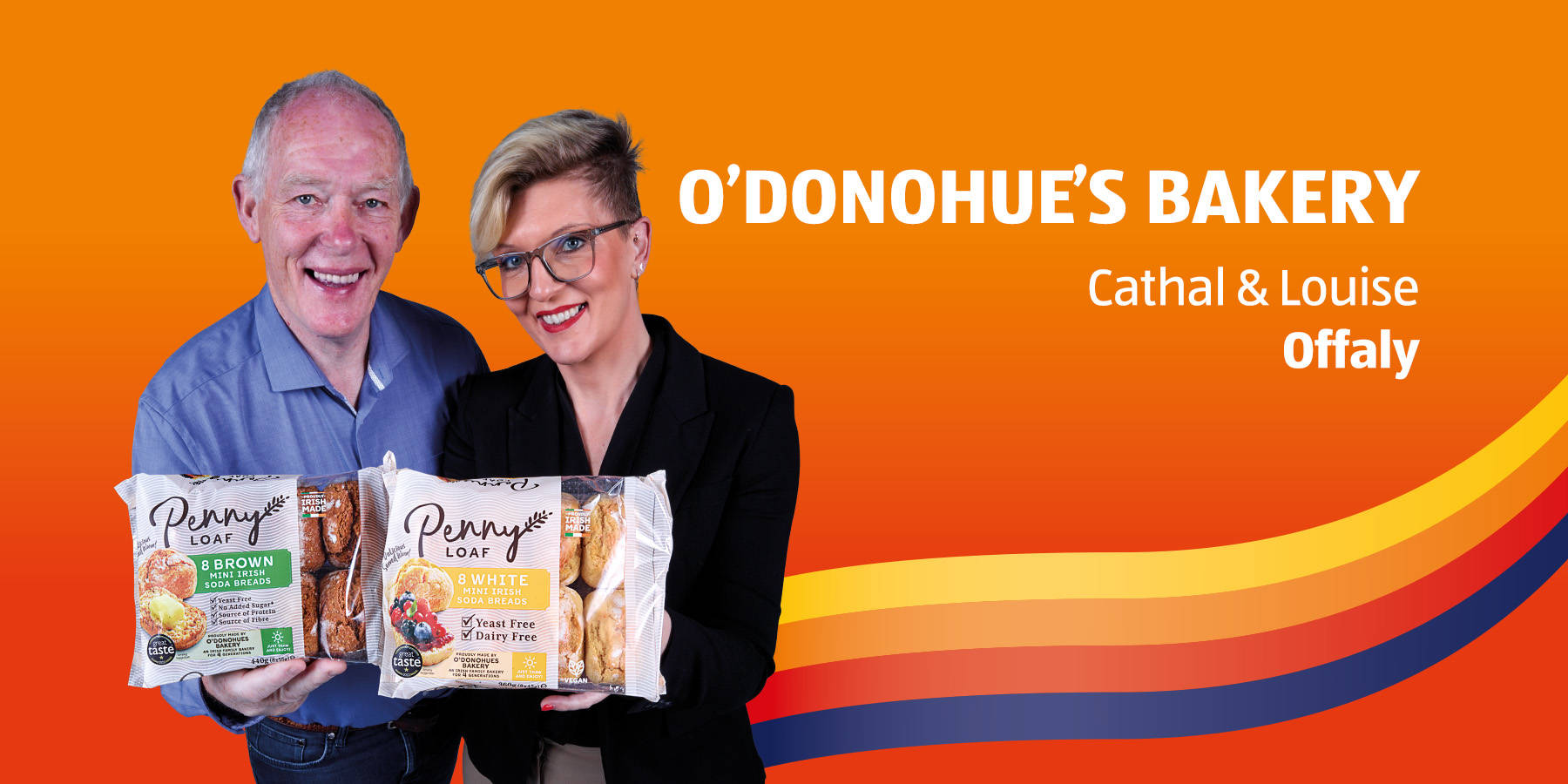O’Donohue’s Bakery bread products display