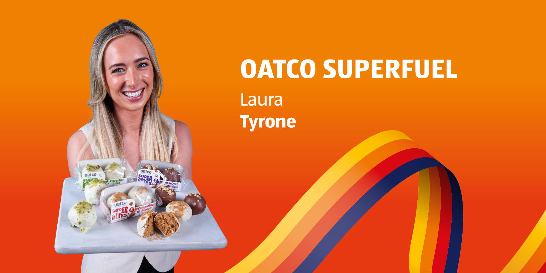 Oatco Superfuel snack assortment display