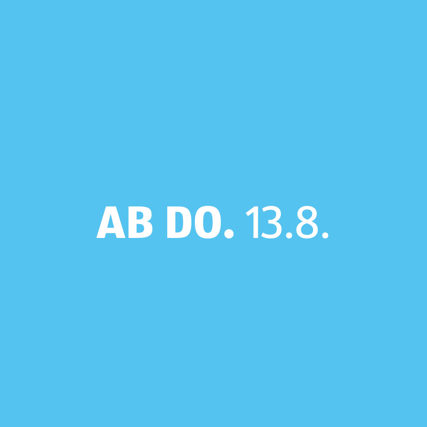 Werbetermin Donnerstag